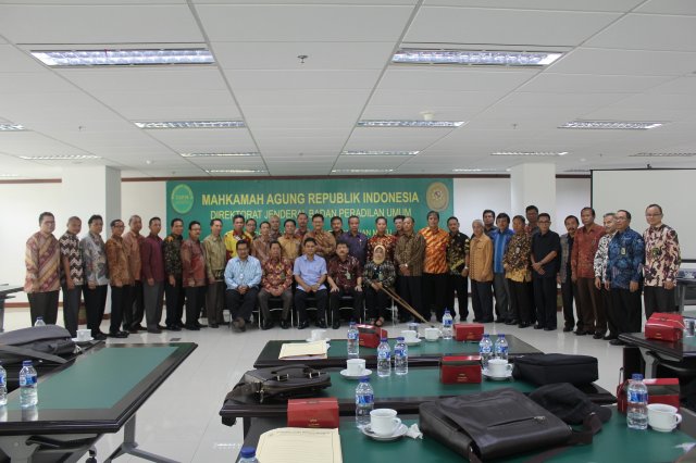 Pelatihan Tim APM Badilum dan PT Seluruh Indonesia 24-26 Februari 2016